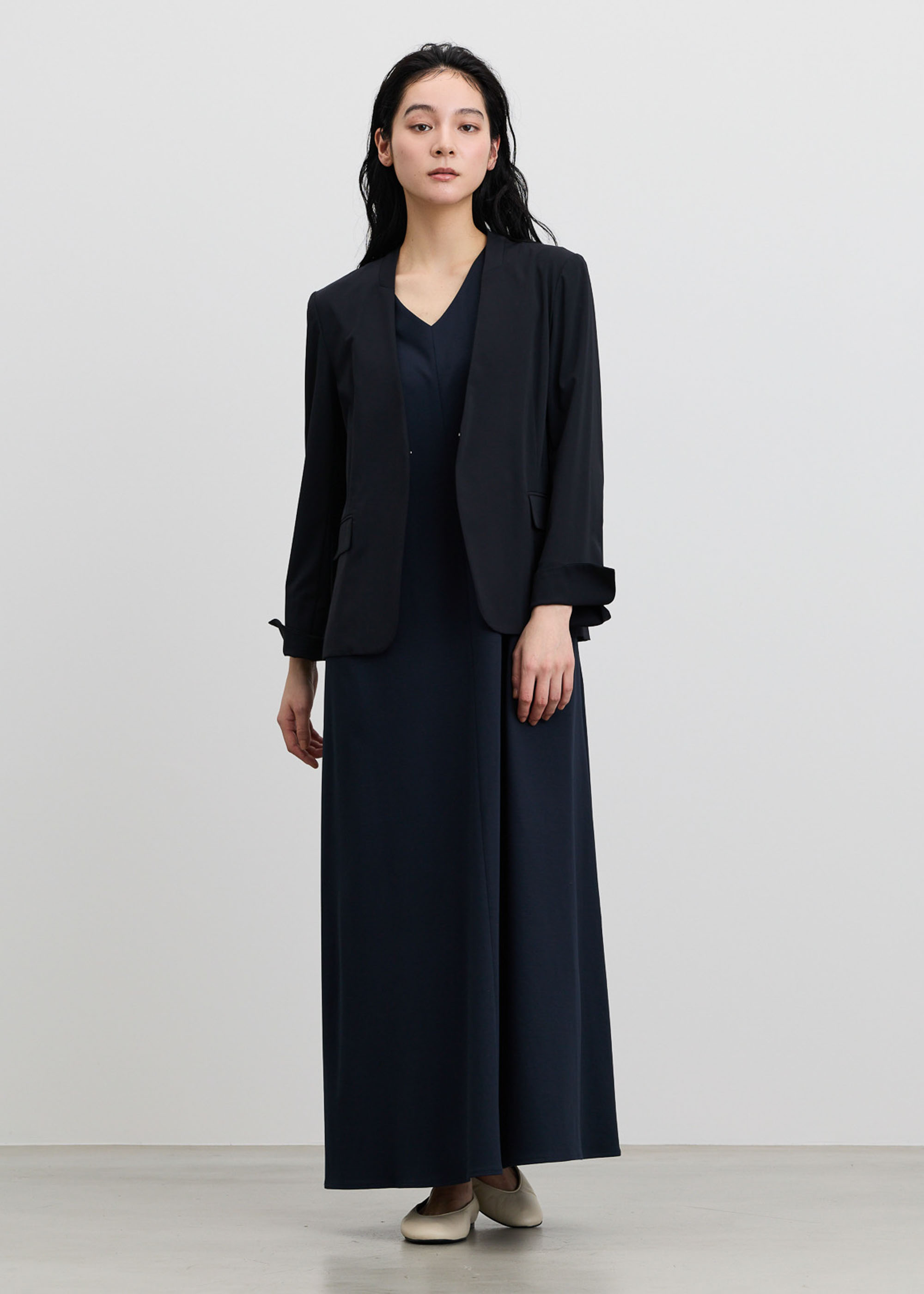 COOL SMOOTH ノースリーブマキシワンピース- SOÉJU online store｜上質